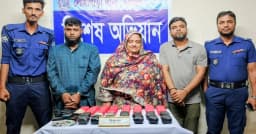 লোহাগাড়ায় চার অভিযানে ৬৩ হাজার ইয়াবাসহ আটক ৬