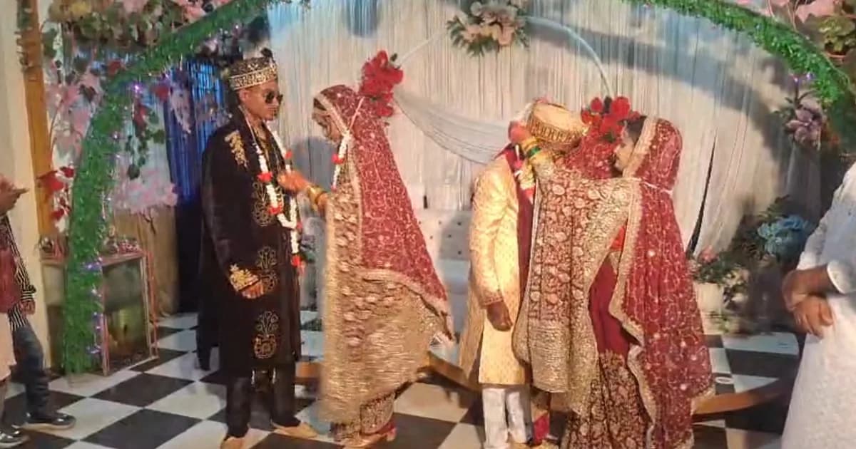 অসহায় ২ কনের বিয়ে দিল 'ছায়া রাজনগর’ সামাজিক সংগঠন