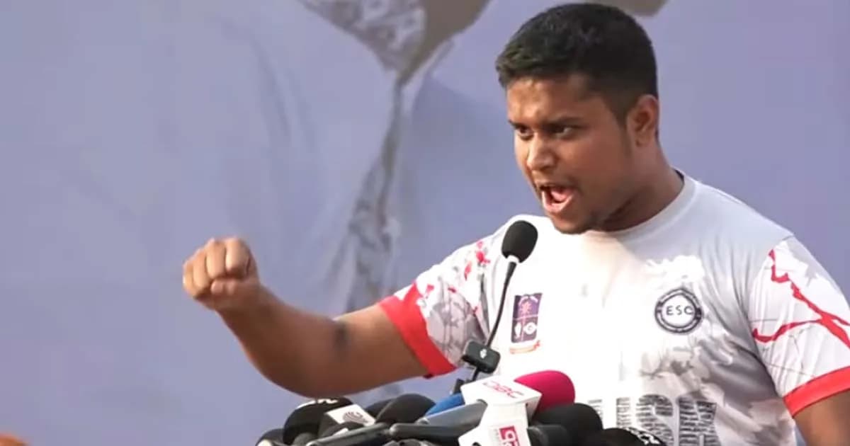 ‘আজাদীর বাংলাদেশ প্রতিষ্ঠায় শাপলা কলিতে ভোট দিন’