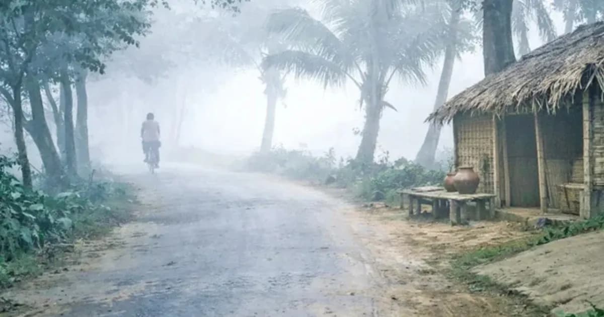তেঁতুলিয়ায় শীতের আমেজ, সন্ধ্যার পর বাড়ছে ঠান্ডা
