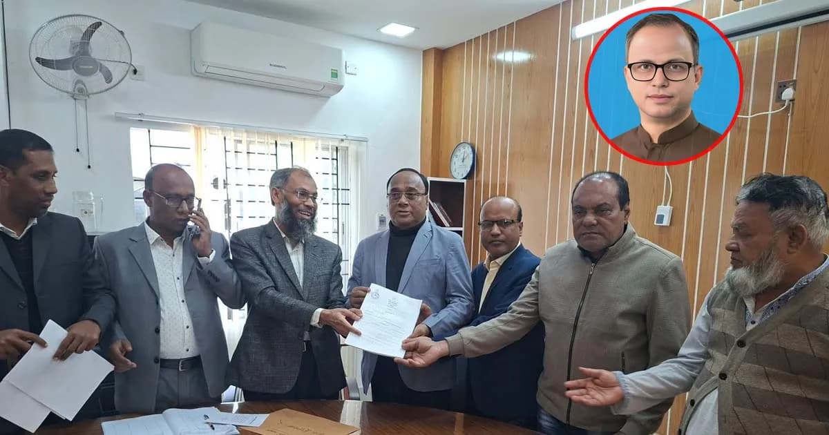 বাবু খানের পক্ষে মনোনয়নপত্র তুললেন বিএনপি'র নেতৃবৃন্দ