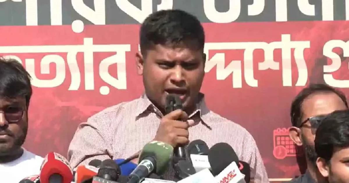 দিল্লিকেন্দ্রিক আধিপত্য রুখে দেওয়ার হুঁশিয়ারি হাসনাতের