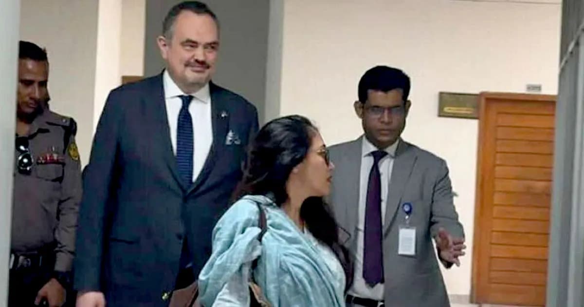 সিইসির সঙ্গে বৈঠকে মার্কিন রাষ্ট্রদূত ব্রেন্ট ক্রিস্টেনসেন