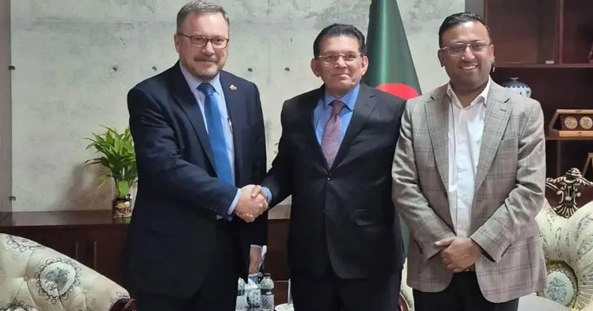 জ্বালানি সহযোগিতা নিয়ে রুশ দূতের সঙ্গে পররাষ্ট্রমন্ত্রীর বৈঠক