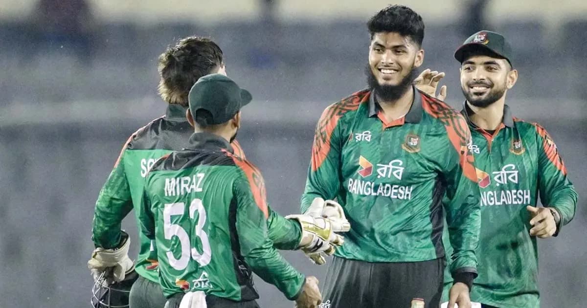 স্পিন ঘূর্নীতে সিরিজ জয় মিরাজদের