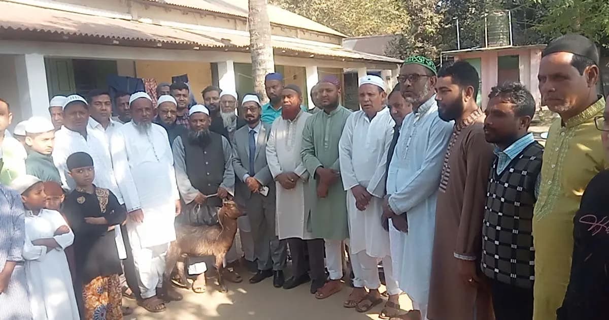 বেগম জিয়ার সুস্থতা কামনায় এতিমখানায় ছাগল সদকা