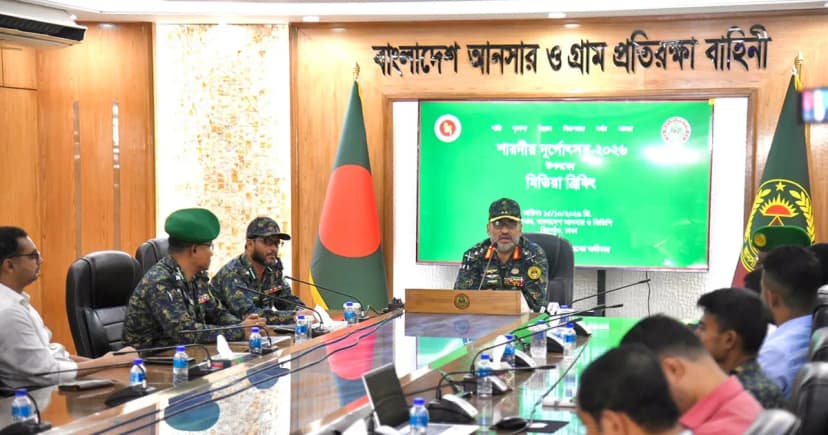 দুর্গাপূজার নিরাপত্তায় ২ লাখের বেশি আনসার-ভিডিপি সদস্য মোতায়েন