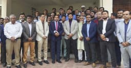 শেরপুরে নতুন ইউএনওকে বরণ, বিদায়ী ইউএনওকে আবেগঘন বিদায়