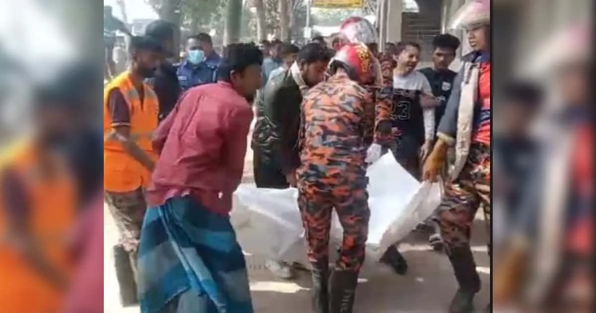 মধুখালীতে ড্রাম ট্রাকের চাকায় পিষ্ট হয়ে নারীর মৃত্যু