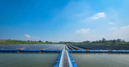 দেশের সর্ববৃহৎ ভাসমান সৌর বিদ্যুৎ প্ল্যান্ট এখন ওয়ালটনে