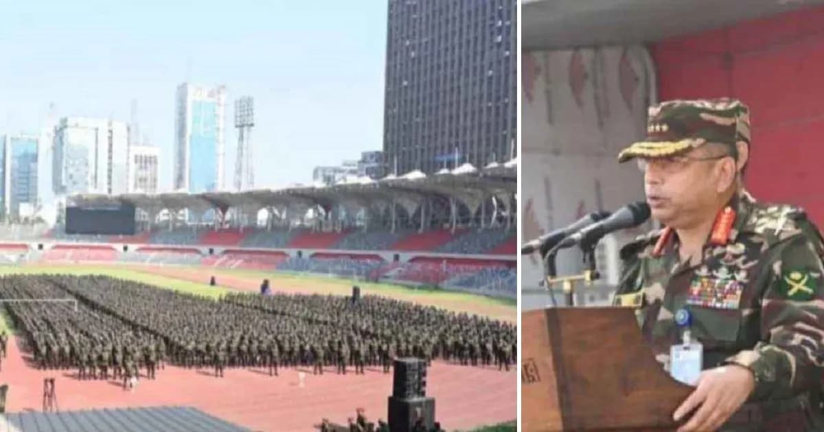 নিরপেক্ষতা বজায় রেখে দায়িত্ব পালনের নির্দেশ সেনাপ্রধানের