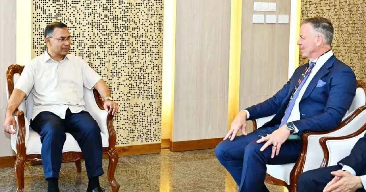 প্রধানমন্ত্রীর সঙ্গে ভিসার এশিয়া প্যাসিফিক প্রেসিডেন্টের সাক্ষাৎ