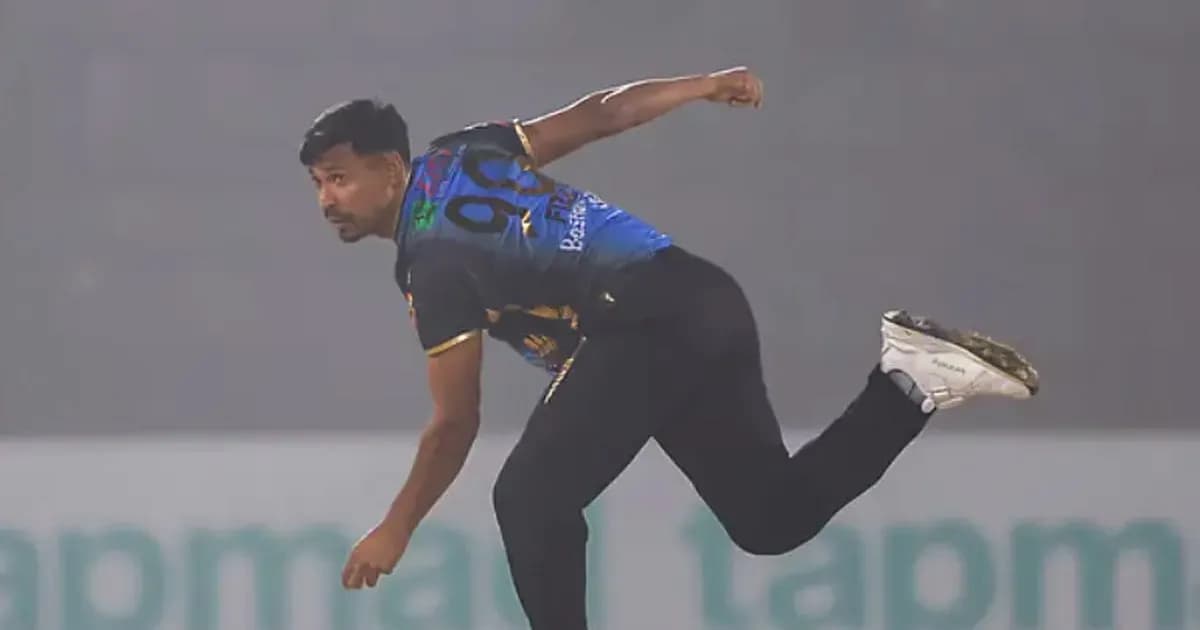 চারদিকে আলোচনার ঝড়ের মাঝে বিন্দাস মুস্তাফিজ