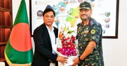 বিমান মন্ত্রীর সঙ্গে আনসার-ভিডিপি মহাপরিচালকের সৌজন্য সাক্ষাৎ