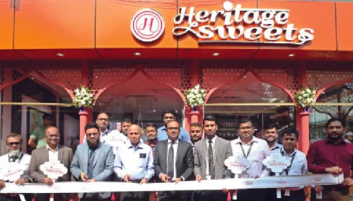 বসুন্ধরা ‘ই’ ব্লকে উদ্বোধন হলো ‘হেরিটেজ সুইটস’-এর তৃতীয় শাখা