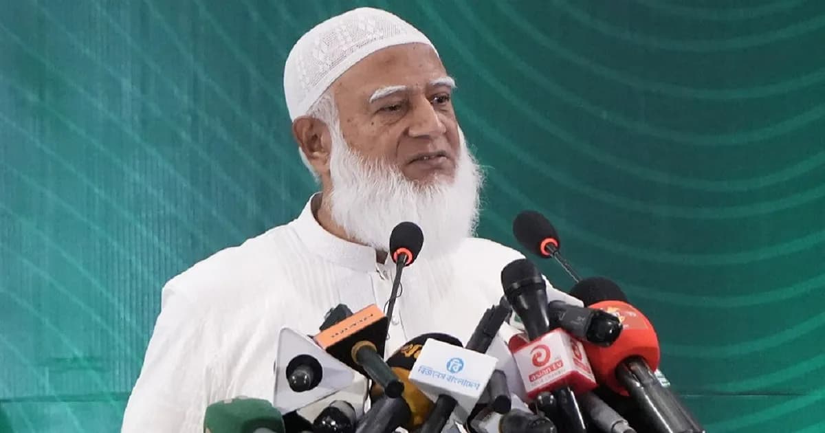 প্রধানমন্ত্রীর খাল খনন উদ্যোগকে সাধুবাদ জানালেন জামায়াত আমির