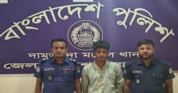 চুয়াডাঙ্গায় বৃদ্ধাকে ধর্ষণের অভিযোগে যুবক গ্রেফতার