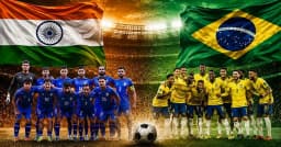 ব্রাজিল ও উরুগুয়ের বিপক্ষে দল ঘোষণা করল ভারত