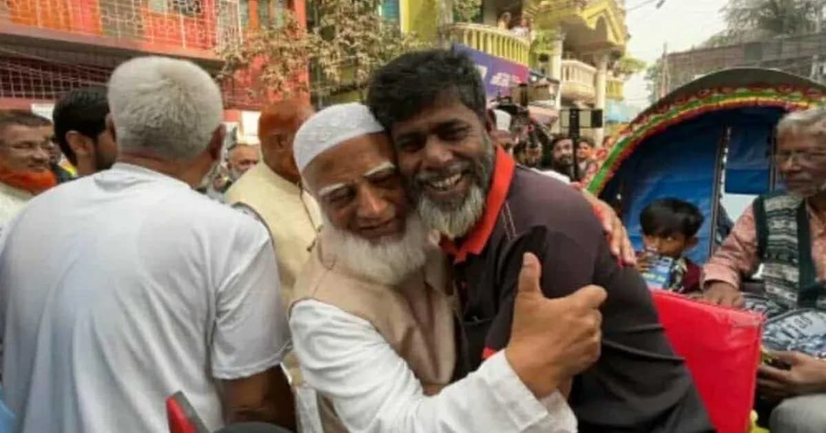 প্রচারে অংশ নেওয়া রিকশাচালকের মৃত্যু, পরিবারের পাশে জামায়াত আমির