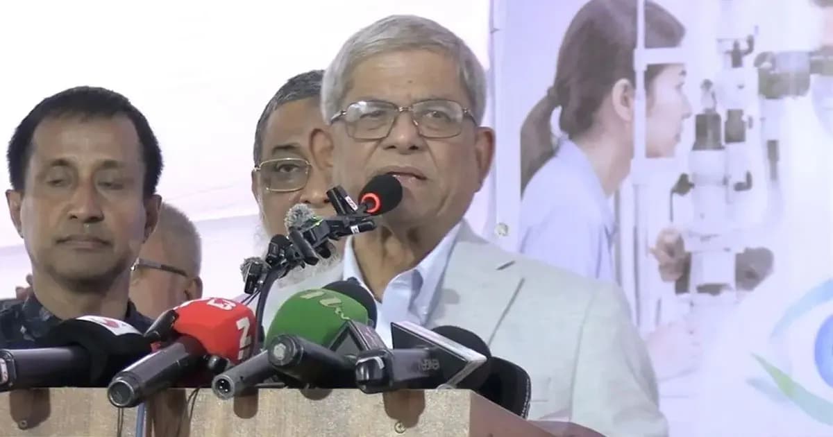 ক্ষমতায় আসছি বলে কাউকে গরম দেখাবেন না, নেতাকর্মীদের মির্জা ফখরুল