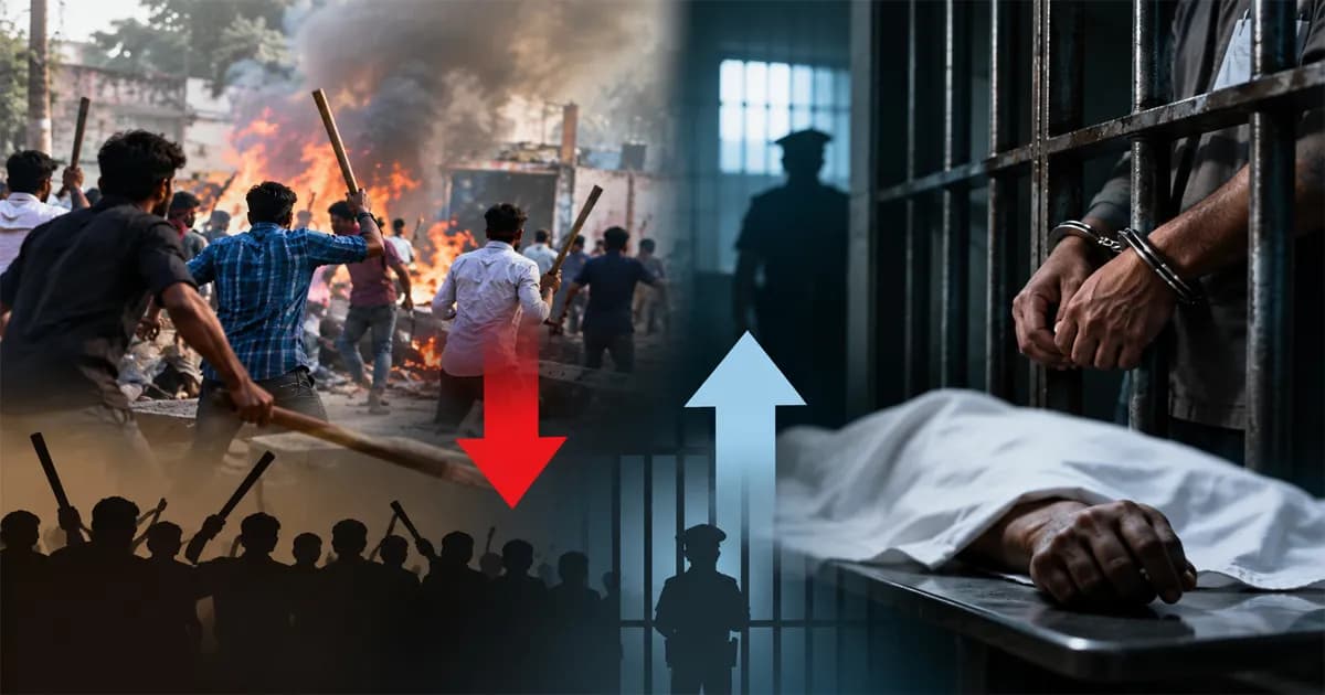 মব সহিংসতা কমলেও বেড়েছে কারা হেফাজতে মৃত্যু