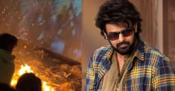 প্রেক্ষাগৃহে আগুন জ্বালিয়ে উল্লাস প্রভাসের ভক্তদের