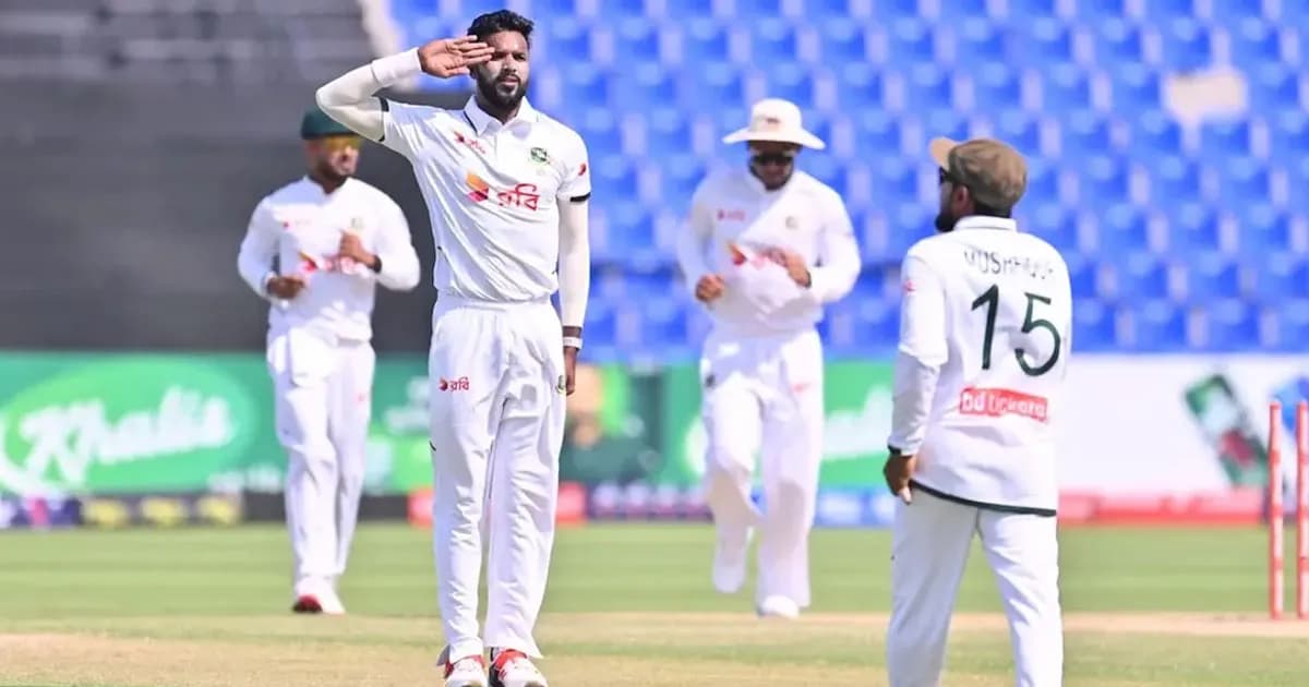 দুই আফগান ব্যাটারকে ফিরিয়ে চা বিরতিতে গেল বাংলাদেশ