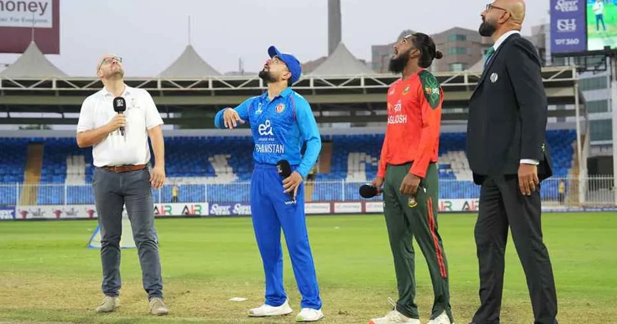 আফগানদের হোয়াইটওয়াশের মিশনে টস জিতে ফিল্ডিংয়ে টাইগাররা
