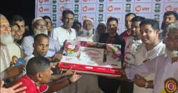 নেত্রকোনায় খায়েরবাংলা ফুটবল টুর্নামেন্ট সম্পন্ন 