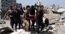 গাজায় পুলিশের দুটি চেকপয়েন্টে ইসরায়েলি হামলা, নিহত ৬