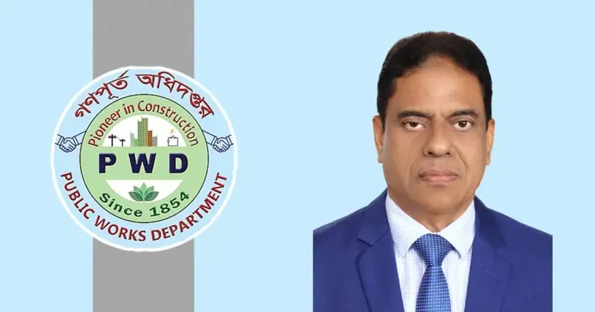 গণপূর্তের শীর্ষ চেয়ার পেতে মরিয়া প্রকৌশলী খায়ের