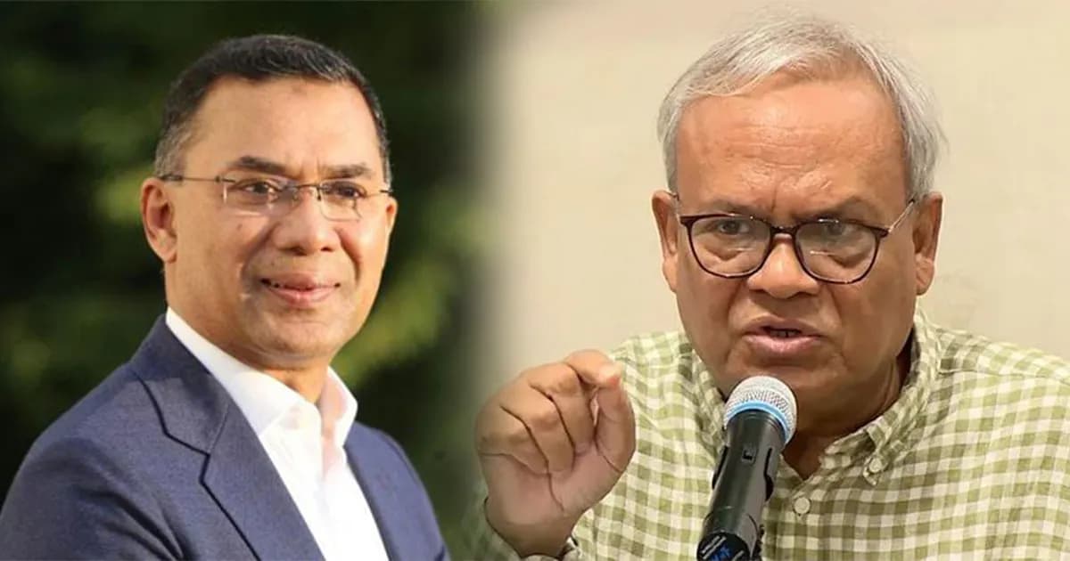 তারেক রহমানের মধ্যে কোনো হিংসার মনোভাব নেই: রিজভী