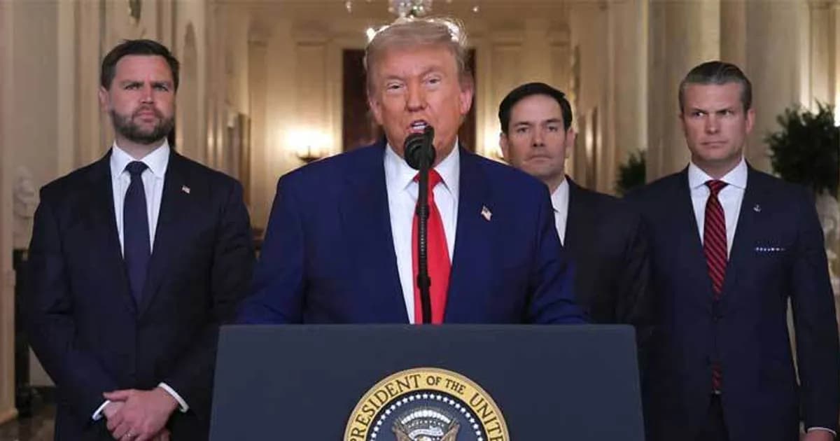 ‘আমাদের কাজ শেষ হলে সরকার উৎখাত করো’—ইরানি জনগণকে ট্রাম্প