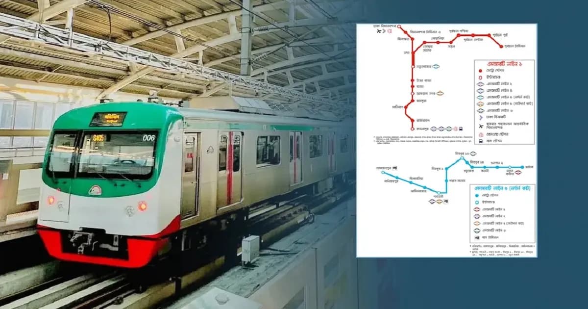 দুই মেট্রোরেল প্রকল্পে ব্যয় বাড়ল ১ লাখ কোটি টাকার বেশি