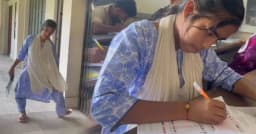 শরীর কাঁপলেও থামেনি কলম, এইচএসসি পরীক্ষায় অনামিকা
