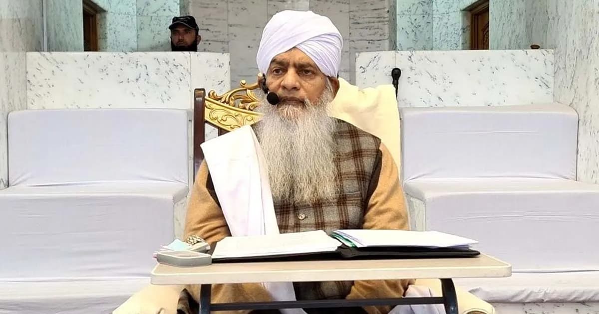 পাকিস্তানের সুপ্রসিদ্ধ সুফি পীর জুলফিকার নকশবন্দীর ইন্তেকাল