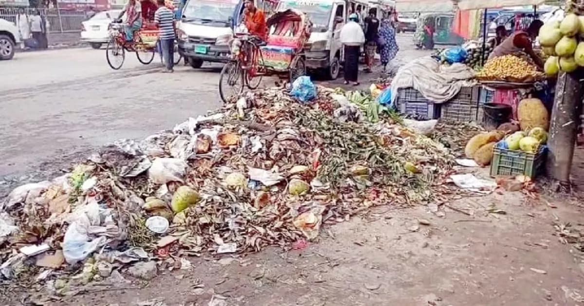 ১২ দিন ধরে বর্জ্য অপসারণ বন্ধ, ময়লার স্তূপে নাকাল তারাবোবাসী