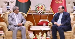 রাষ্ট্রপতির সঙ্গে ইরানের রাষ্ট্রদূতের সৌজন্য সাক্ষাৎ