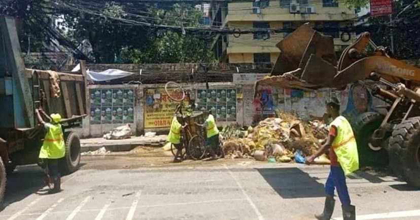বর্জ্য থাকলে কল করতে বলছে ডিএসসিসি