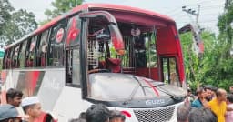 গোপালগঞ্জে বাস-মোটরসাইকেল সংঘর্ষে নিহত ৫