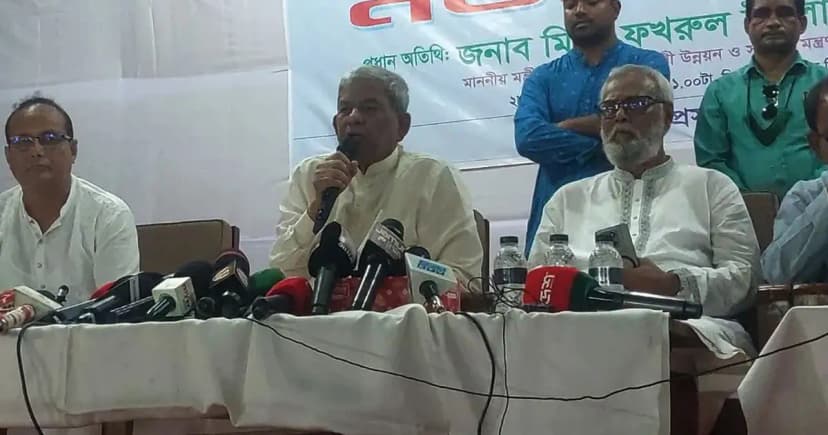 আমাদের আবার শূন্য থেকে শুরু করতে হয়েছে : মির্জা ফখরুল