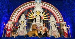 দুর্গাপূজায় নিরাপত্তা জোরদার, প্রতিমা বিসর্জনে নজরদারিতে ড্রোন-হেলিকপ্টার