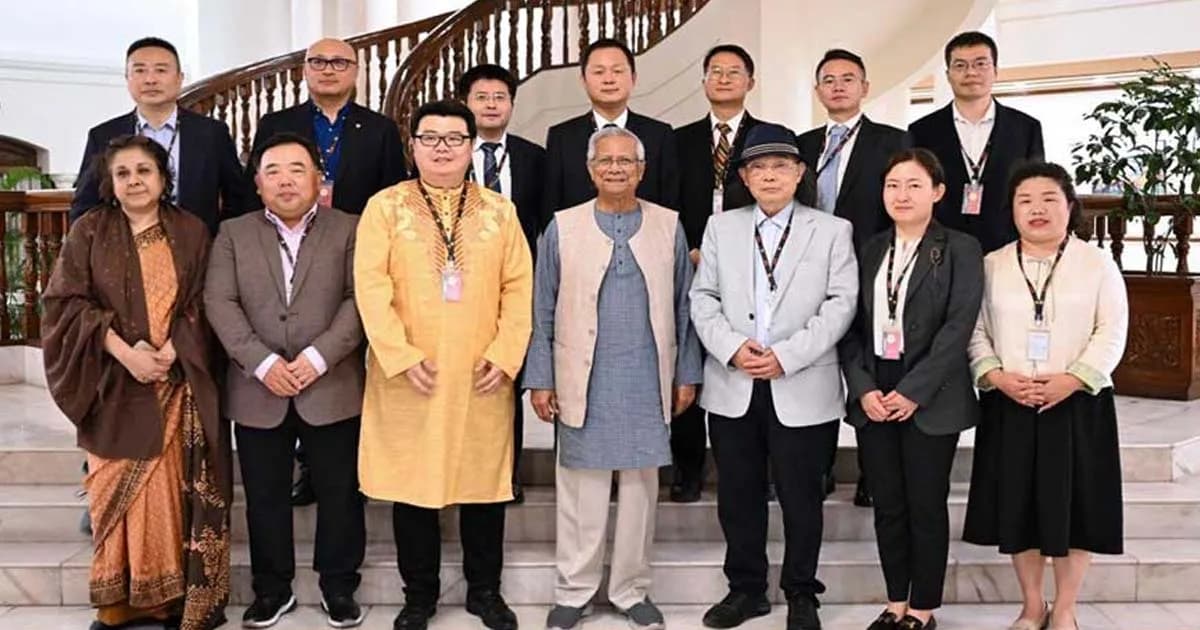 যে সরকারই আসুক, চীন-বাংলাদেশের মধ্যে কাজ চলমান থাকতে হবে: ড. ইউনূস