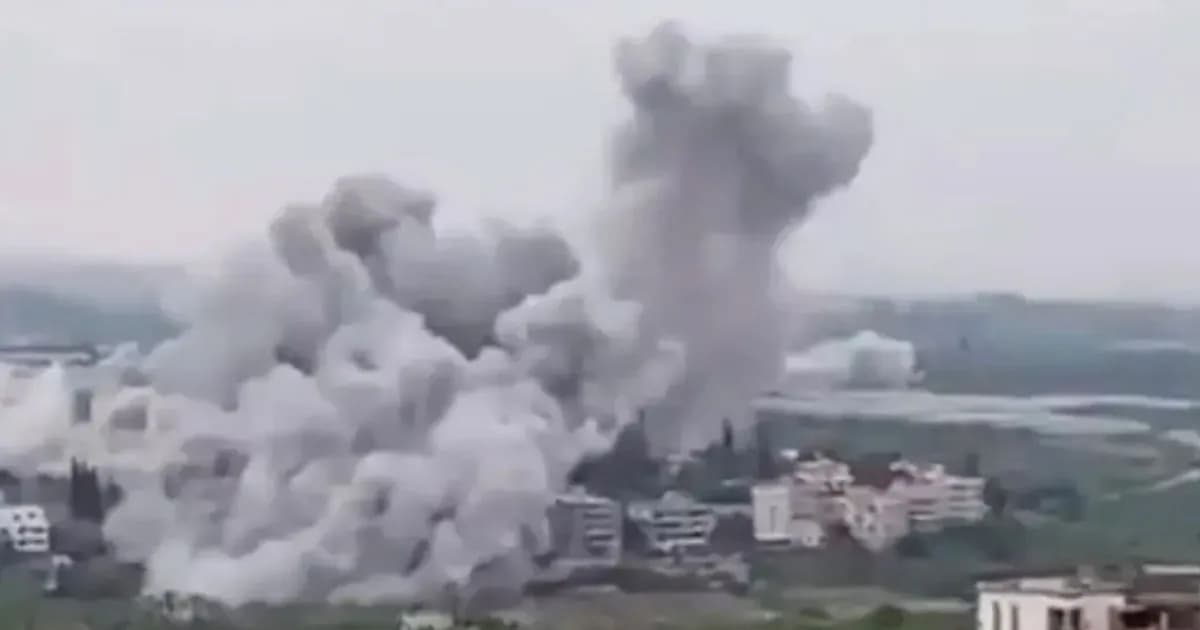 দক্ষিণ লেবাননে ইসরায়েলি বিমান হামলায় নিহত ৮