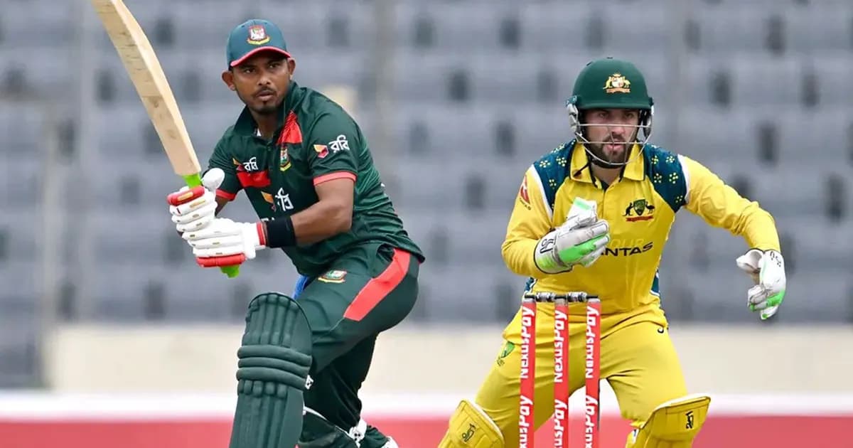হোয়াইটওয়াশের ম্যাচে অস্ট্রেলিয়াকে ২৭৪ রানের লক্ষ্য দিল বাংলাদেশ