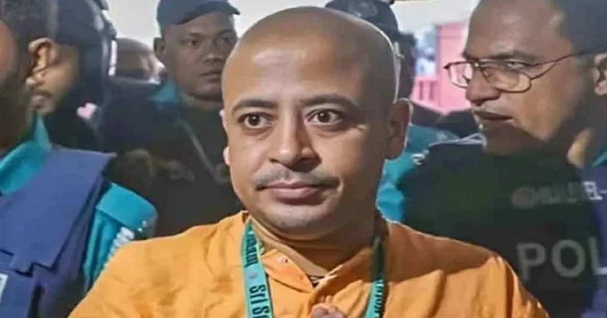 হাইকোর্টে জামিন পেলেন চিন্ময় কৃষ্ণ দাস