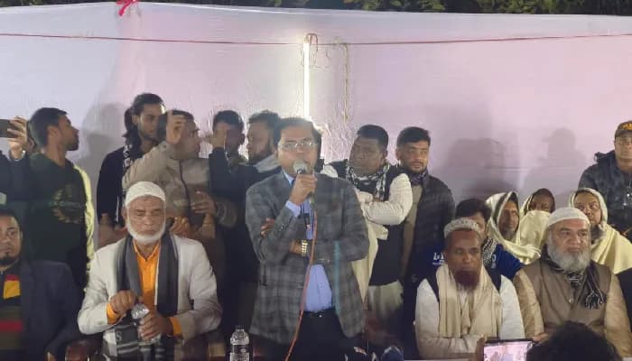 শিবচরের পাচ্চরে নির্বাচনী উঠান বৈঠক