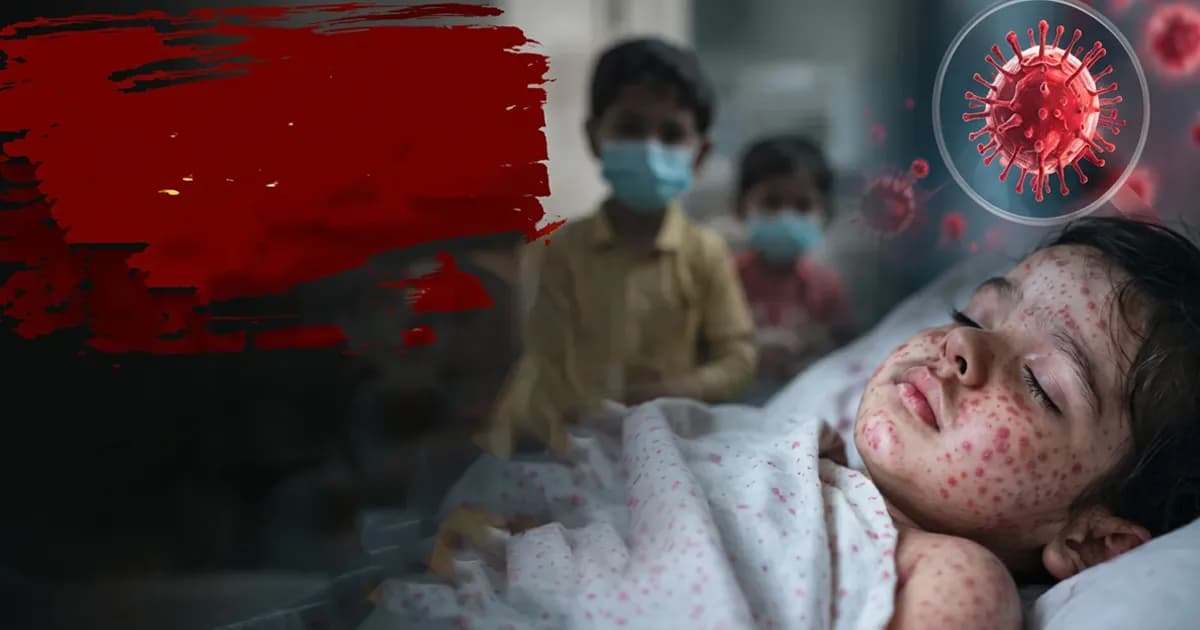 হামের ভয়াবহ বিস্তার: ২৬ দিনে প্রাণ গেল ১৬৬ শিশুর