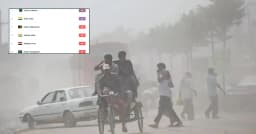 ঢাকার বাতাস আজ খুব ‘অস্বাস্থ্যকর’