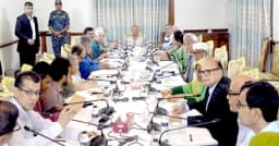 উপদেষ্টারা পতাকাবাহী গাড়িতে শপথ অনুষ্ঠানে যাবেন, ফিরবেন পতাকা ছাড়া